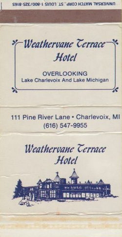 The Lodge (Weathervane Inn, Weathervane Lodge) - Matchbook (newer photo)